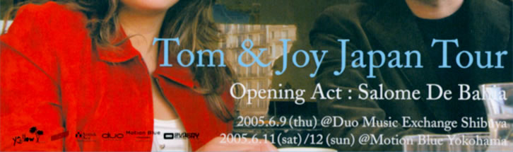Tom & Joy Japan tour